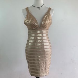 BEBE Sequin Dress